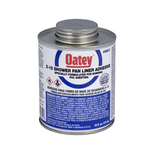 Oatey 30812 308122V Bonding Adhesive, 16 oz Can, Liquid, Green