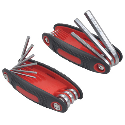 APEX TOOL GROUP-ASIA DR61447 Folding Hex Key Set, 2-Pc.