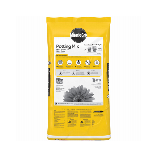 MiracleGro 75652301 Potting Mix, 2 cuft Bag