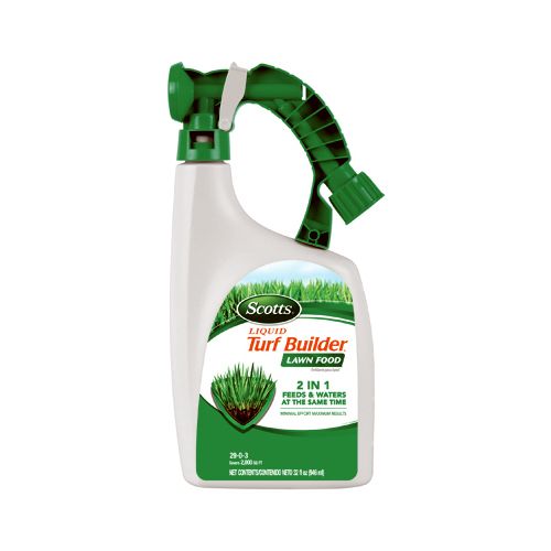 Turf Builder Lawn Food, 32 fl-oz Bottle, Liquid, 29-0-3 N-P-K Ratio