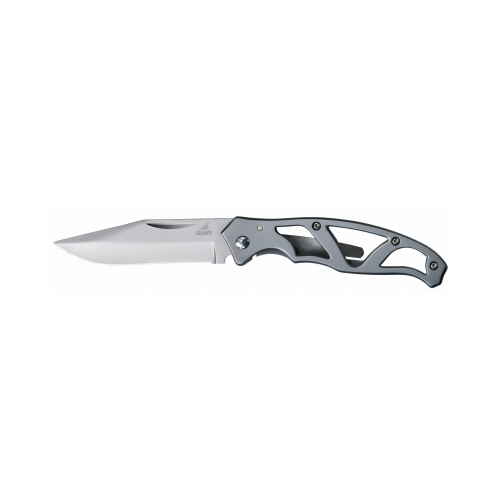 Gerber 22-48485 Knife Paraframe Mini Silver High Carbon Stainless Steel 5.25"