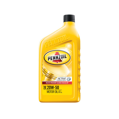 PENNZOIL 550035074-XCP6 Motor Oil 20W-50 4-Cycle Synthetic Blend 1 qt - pack of 6