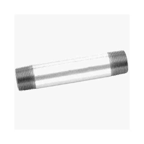 Nipple Beck 1-1/4" MPT Galvanized Steel 4-1/2" L Galvanized