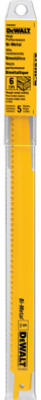 DEWALT DW4804 BLADE RECIP SAW 6TPI 12IN Yellow - pack of 5