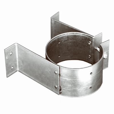 DuraVent 3PVL-WS1R Wall Strap PelletVent 3" Galvanized Steel Gray