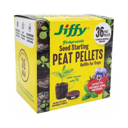 Jiffy J3R36G Peat Pellet Brown