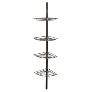 Zenith Products Over the Towel Bar Caddy, Chrome