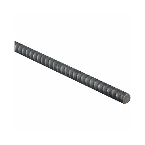 4085BC 1/2" x 36" Rebar #4 Size Plain Steel Finish