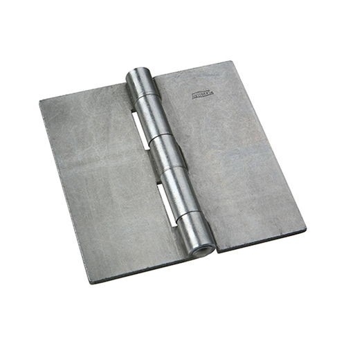 560BC 5" x 5" Surface Door Hinge Plain Steel Finish