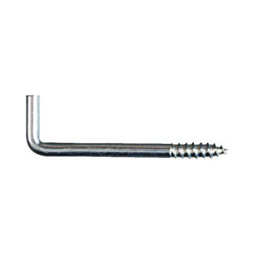 V2030 Square Bend Hook Zinc Plated Finish - pack of 100