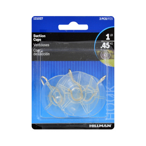 Suction Cup, Clear, Medium