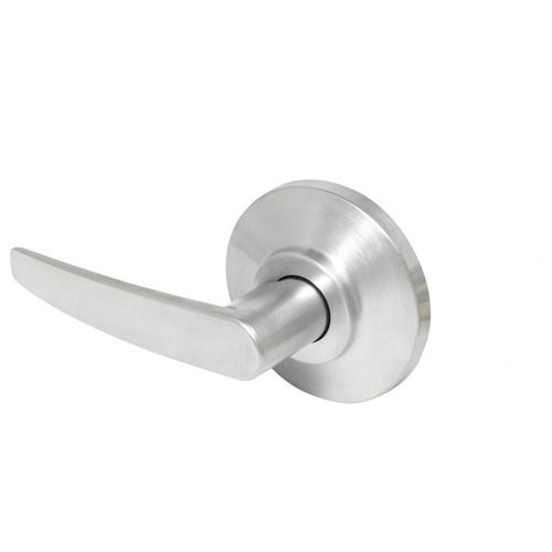 Grade 2 Single Dummy Cylindrical Lock, 16 Lever, Non-Keyed, Satin Chrome Finish, Non-handed Satin Chrome