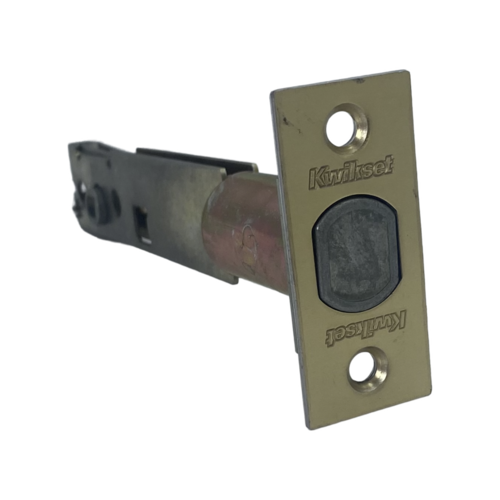 5" Replacement Deadbolt Latch, Bright Polished Brass