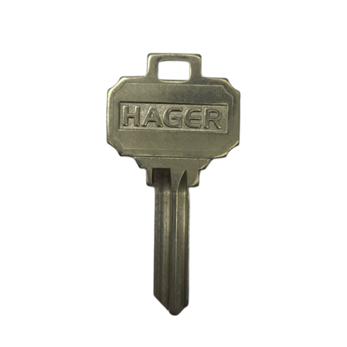 Hager 096174 Fixed Cylinder Key Blank