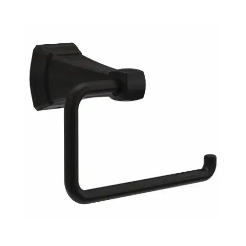 Delta FLY50-MB-R Flynn Wall-Mount Toilet Paper Holder, Matte Black