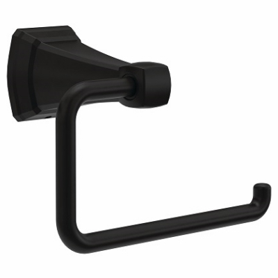 Delta FLY50-MB-R Flynn Wall-Mount Toilet Paper Holder, Matte Black