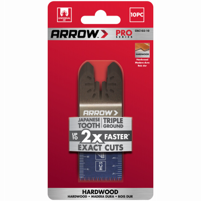 Arrow Fasteners OSC103-10 10PC 1-5/16 Japan Blade