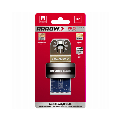 Arrow Fasteners OSCTRI-1 Side-Tooth Plunge Blade