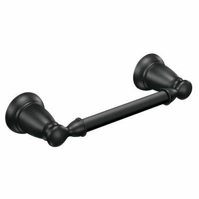 Moen Y2608BL Banbury Pivoting Toilet Paper Holder Matte Black Finish