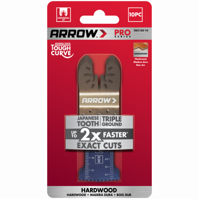 Arrow Fasteners OSC102-10 10PC1.25" Fast WD Blade