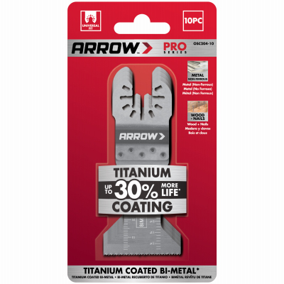 Arrow Fasteners OSC204-10 10PC 1-3/4 Titan Blade