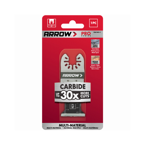Arrow Fasteners OSC302-1 1-3/8 TCT Flush Blade