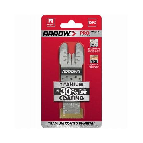 Arrow Fasteners OSC201-10 10PC 1-1/4 Titan Blade