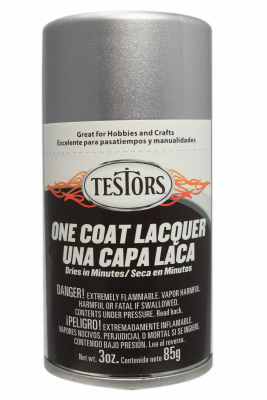 Testors 1830MT One-Coat Lacquer Craft Spray Paint, Diamond Gloss, 3-oz.