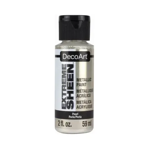 Extreme Sheen Premium Metallic Craft Paint, Pearl, 8-oz.