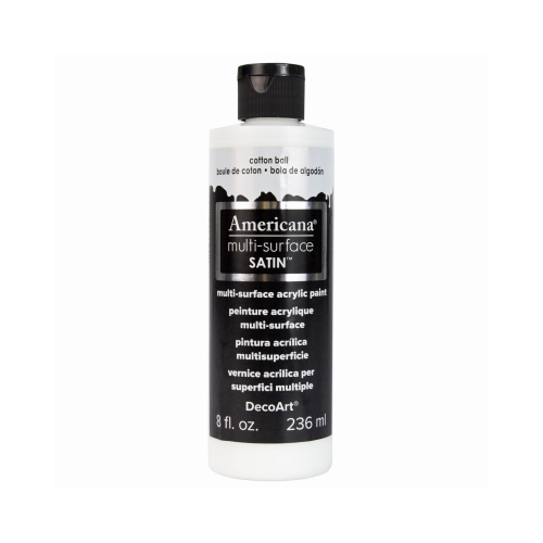 Americana Multi Surface Craft Paint, Satin, Acrylic Cotton, 8-oz.