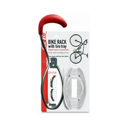 DELTA CYCLE CORP RS4007C Leonardo Bike Hook + Protective Tire Tray