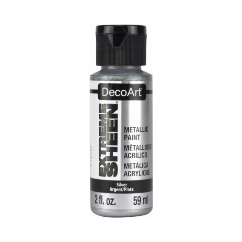 DECO ART DPM13 30 XCP3 Extreme Sheen Premium Metallic Craft Paint Silver 2 Oz Pack Of 3