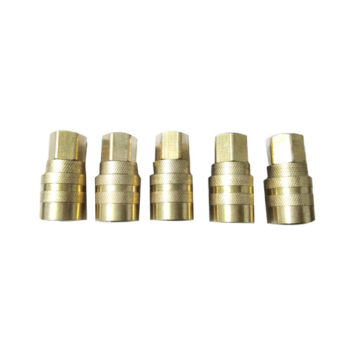 INTRADIN HK CO., LIMITED 1204S248 I/M Industrial Coupler, 1/4 x 1/4-In. FNPT  pack of 5
