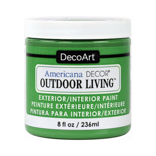 DECO ART ADOL12-36 Americana Decor Outdoor Living Craft Paint, Lily Pad, 8-oz.