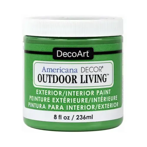 Americana Decor Outdoor Living Craft Paint, Lily Pad, 8-oz.