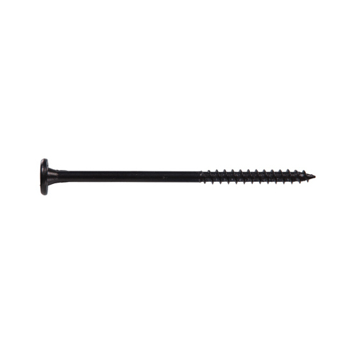 LumberTite Wood Screws, Star Drive, Black Ceramic, 1/4 x 4-1/2-In - pack of 12