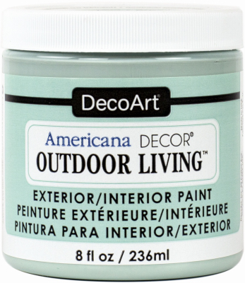 DECO ART ADOL13-36 Americana Decor Outdoor Living Craft Paint, Frosted Glass