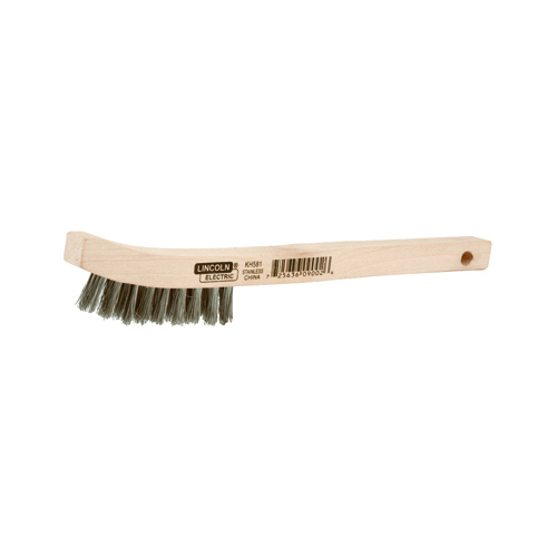 Lincoln Electric KH581 Stainless-Steel Wire Brush, 2 x 9-In.