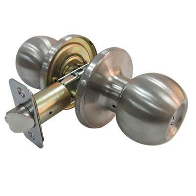 Taiwan Fu Hsing Industrial Co., Ltd. T3600B KA3 Entry Lockset, Ball-Style Knob, Stainless Steel