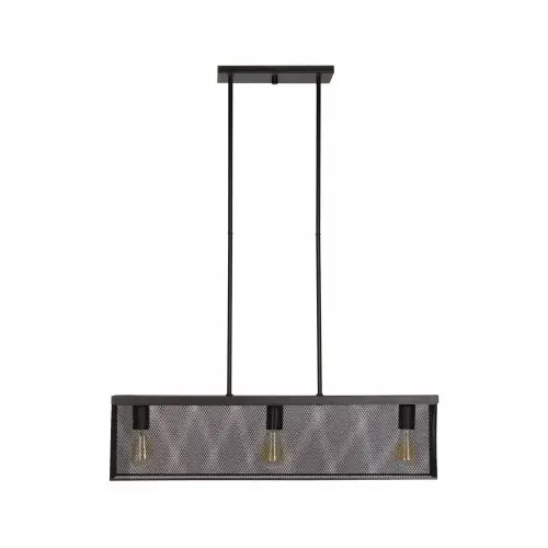 3-Light Linear Pendant, Bronze