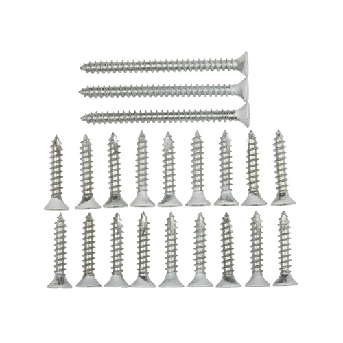 Door Hinge Screws, White