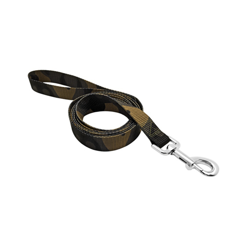 Pet Expert Dog Leash, Camo, 1-In. x 6-Ft.