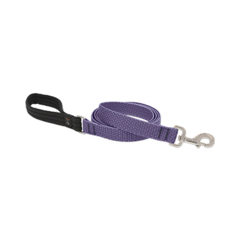 Eco Dog Leash, Lilac Pattern, 1-In. x 6-Ft.