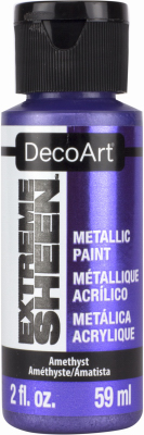 DECO ART DPM18-30 Extreme Sheen Premium Metallic Craft Paint, Amethyst, 2-oz.