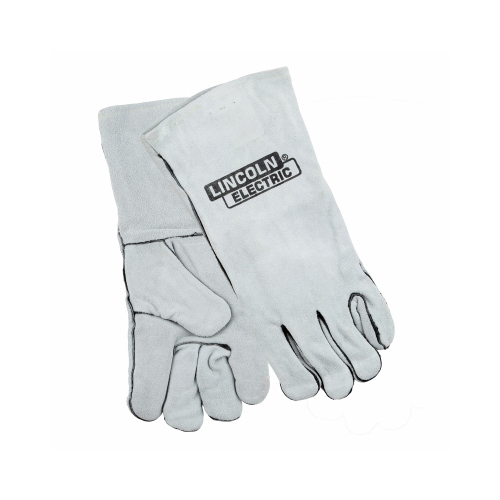 Commercial Welding Gloves, Gray