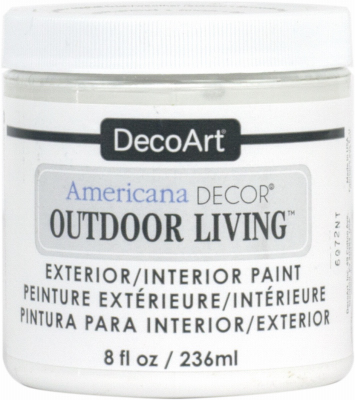 DECO ART ADOL02-36 Americana Decor Outdoor Living Craft Paint, Picket Fence, 8-oz.