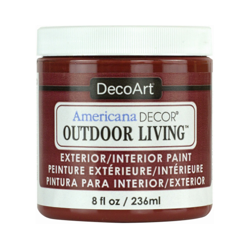 Americana Decor Outdoor Living Craft Paint, Fire Pit, 8-oz.