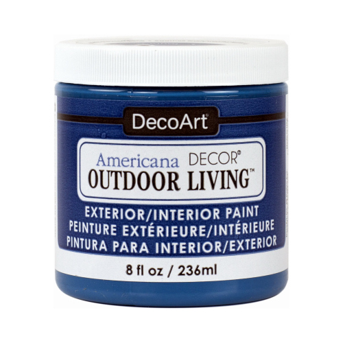 Americana Decor Outdoor Living Craft Paint, Morning Glory, 8-oz.