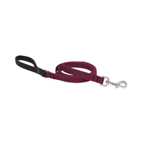 Eco Dog Leash, Berry Pattern, 3/4-In. x 6-Ft.