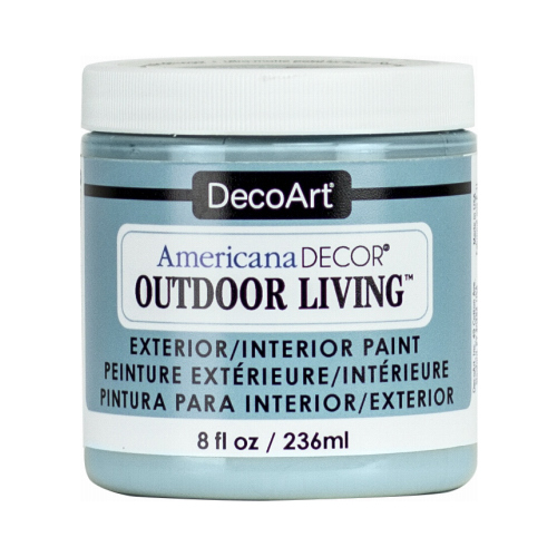 Americana Decor Outdoor Living Craft Paint, Poolside, 8-oz.